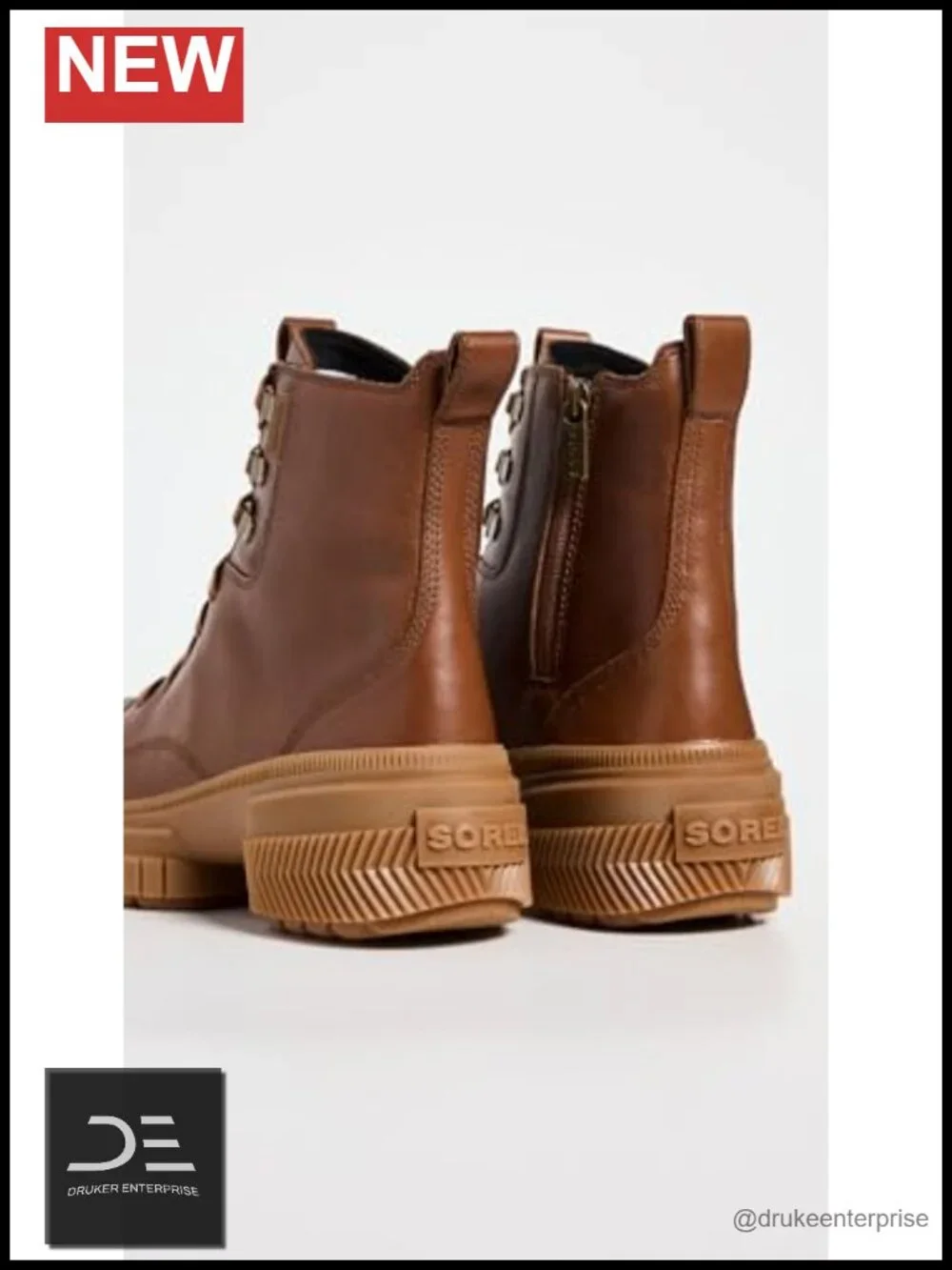 Sorel Ona Ave Lace Up Waterproof Leather Mid Calf Boot